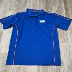 Hobby Lobby Shirt Unisex Adult Small Blue Polo Employee Work Uniform Size Medium